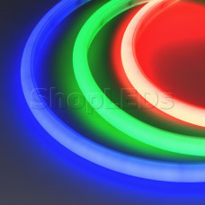 Образец Гибкий неон ARL-MOONLIGHT-1516-DOME 24V RGB