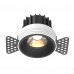 Встраиваемый светильник Maytoni Technical Round SLDL058-12W3K-TRS-B