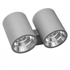 372694 Светильник PARO LED 2*2*15W 4700LM 40G серый 4000K IP65 (в комплекте)