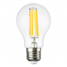 933004 Лампа энергосберегающая LED FILAMENT 220V A60 E27 8W=80W 810LM 360G CL 4000K 15000H