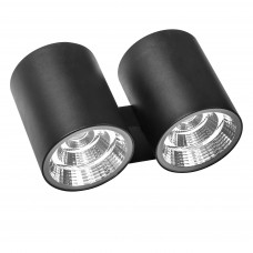 372674 Светильник PARO LED 2*2*15W 4700LM 40G черный 4000K IP65 (в комплекте)
