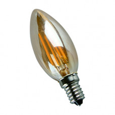 E14-5W-3000K Лампа LED (Свеча золото Филомент)